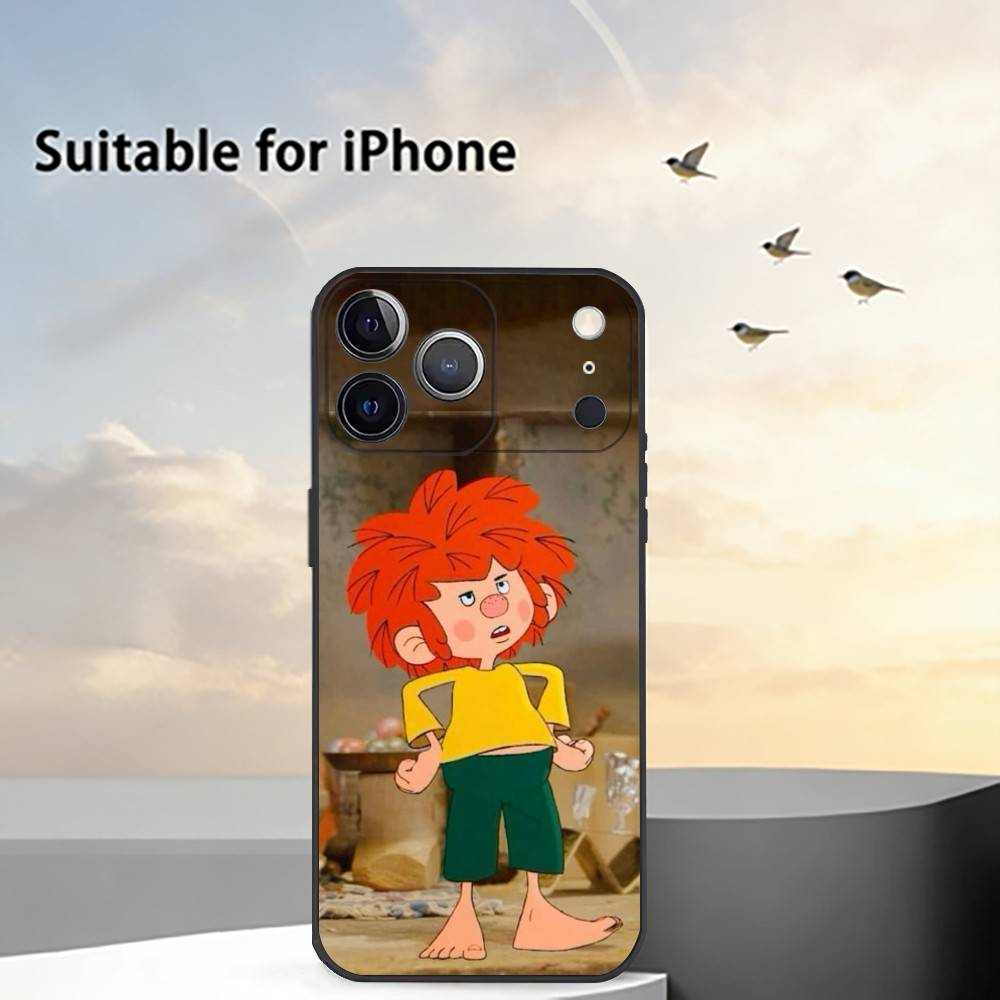 M-Meister E-Eder und Sein Pumuckl Phone Case For iPhone 17, 16,15,14,13,12,11 Plus,Pro Max, Others Soft Black Cover