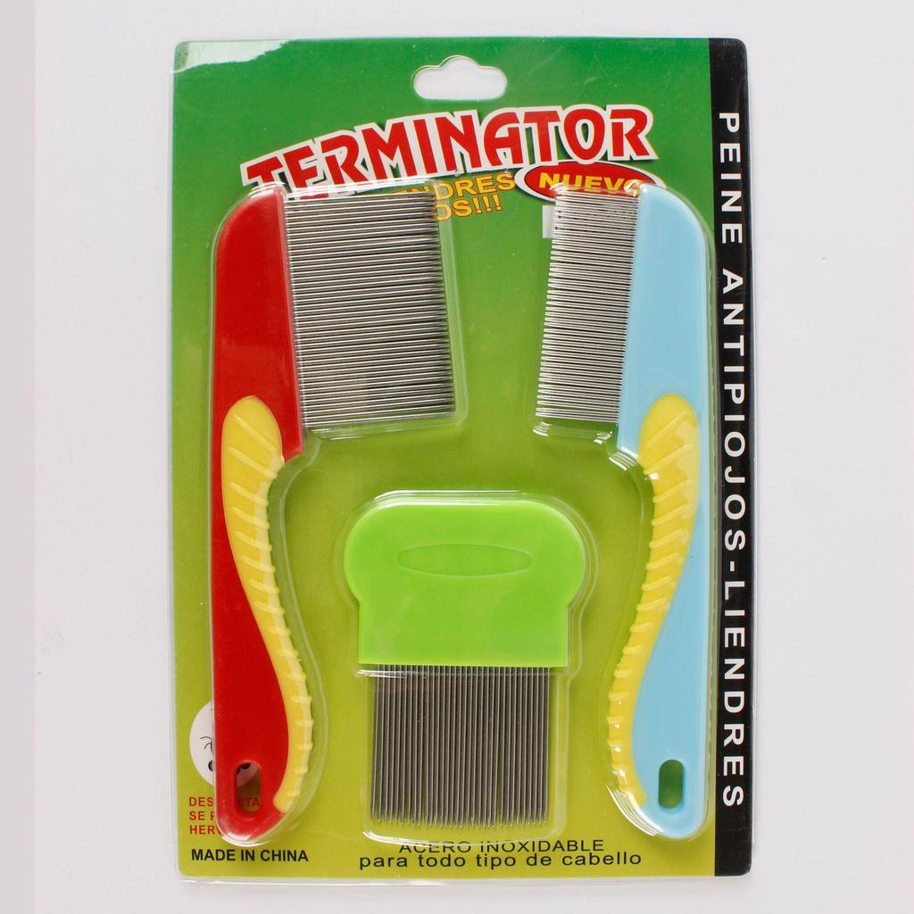 Pet Flea & Egg Removal Stainless Steel Grooming Comb for Dogs & Cats