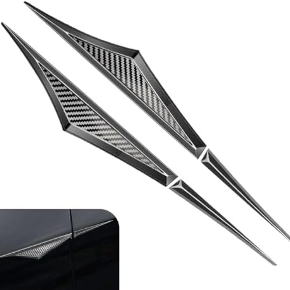 Διακοσμητικά Πλαϊνά Αυτοκόλλητα 3D Έμβλημα Φτερού Αυτοκόλλητα Σήματος Φτερού