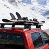 Multipurpose Roof Rack Shovel Mount Metal Rubber Clamp Quick Releasing Bracket Car Accessories Installation Equipment
