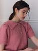 FABRICSEOUL Wool Button Collar Puff Knit_Pink