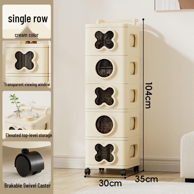 Cartoon Stackable Storage Cabinet for Bedroom