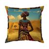 Traditional African Ethnic Style Cushions Pillowcase Cushion Cover Throw Pillow Sofa Decoration Pillowcover Home Car Decor