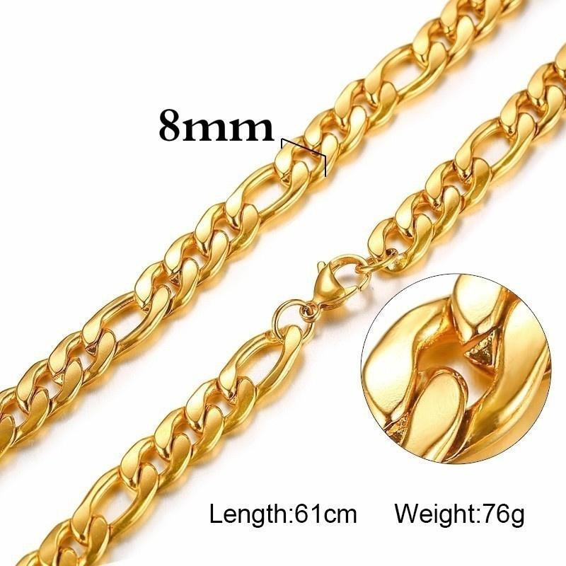 Women Chain Necklace 2MM 