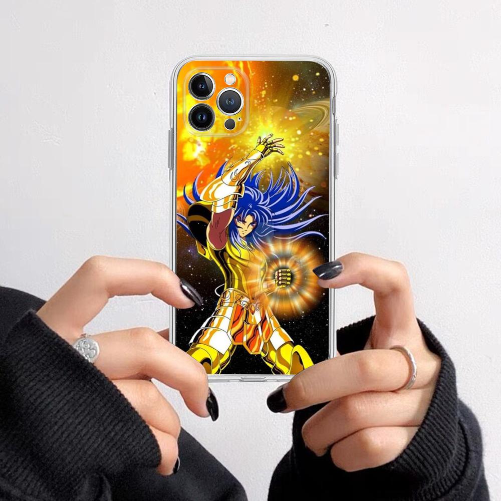 

Чехол для телефона Anime Saint Seiya для iPhone 11 12 13 14 Mini Pro Max XR X XS TPU прозрачный чехол для 8 7 6 Plus SE 2020 iphone 13