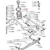 Baificar Brand New  Rear Shock Absorber Upper Rubber Cushion Pad Gasket ulator MR491949 For Mitsubishi Pajero Sport