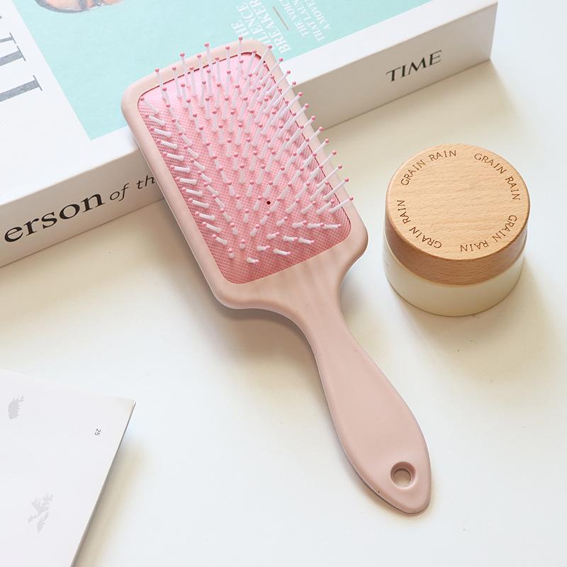 Nordic Style Cute Girls Air Cushion Massage Comb - Smooth, Curl, and Straighten Hair Effortlessly