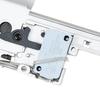 Ryohin Buhin Electric Gun Ver. 2 Compatible QD Reinforced Gearbox Set with 8mm Bearings, Microswitch, Rear Wiring, Silver Gearbox V2 Version 2