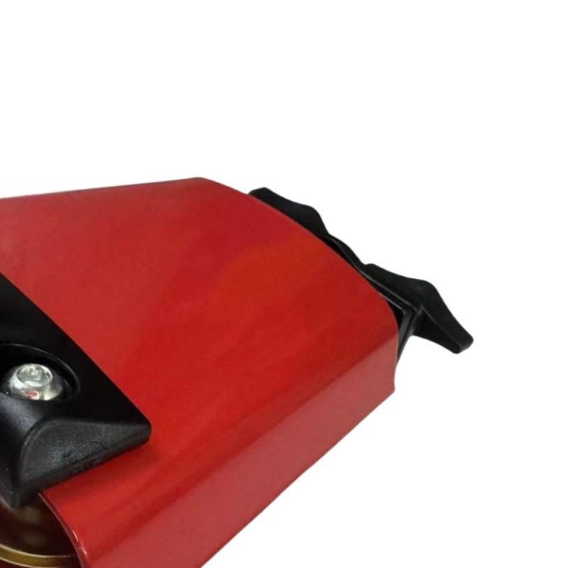 Metal Cowbell Noise Maker with Sound Damping Protection Strips Percussion Instruments 4inch Noise Reducing Cowbell