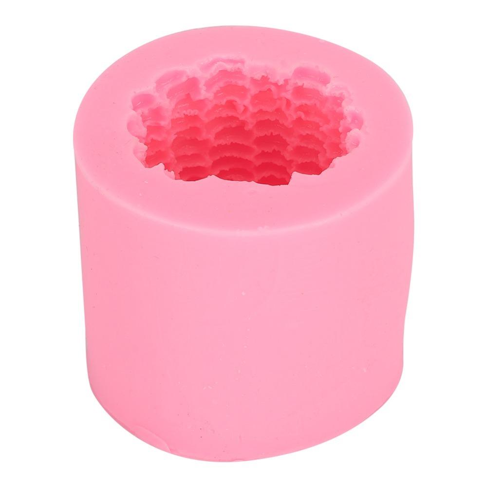 Pink DIY Silicone Mould Flexible Cake Silicone Mould Candle Silicone Mould  Resin Craft