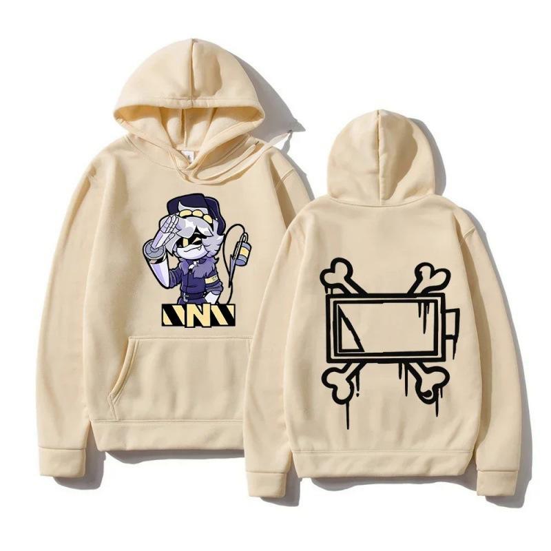 New animation inorganic killer cartoon printed sweater autumn and winter men's and women's long-sleeved jacket hoodie
