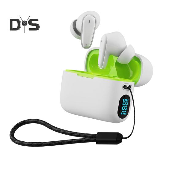 Bluetooth-compatible Wireless Earphones Noise Reduction Waterproof Ultralight Rechargeable Headset Comfortable In-ear Earbuds