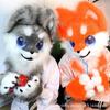 Testa di animale in peluche Fursuit copricapo a testa singola di cane costume cosplay per fiera del fumetto Furui fursuit indossabile