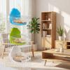 Semicircular Parrot Bowl with Stand Detachable Bird Feeding Water Box  for Cockatiels Conures
