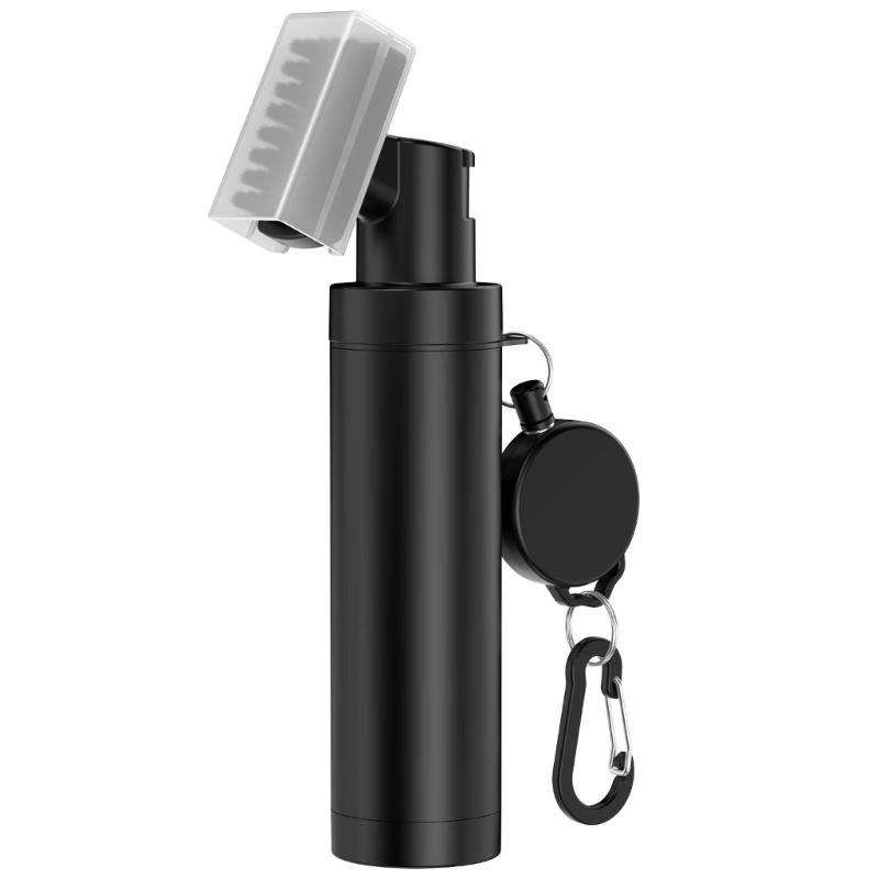 Durability Plastic Golf Club Cleaner Brush Compacts Golf Cleaning Scrubber for Effective Training Gear Maintenance
