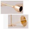 Metal Candle Holders Luxury Candlestick Fashion Wedding Candle Stand Exquisite Candelabra Table Home Decorations
