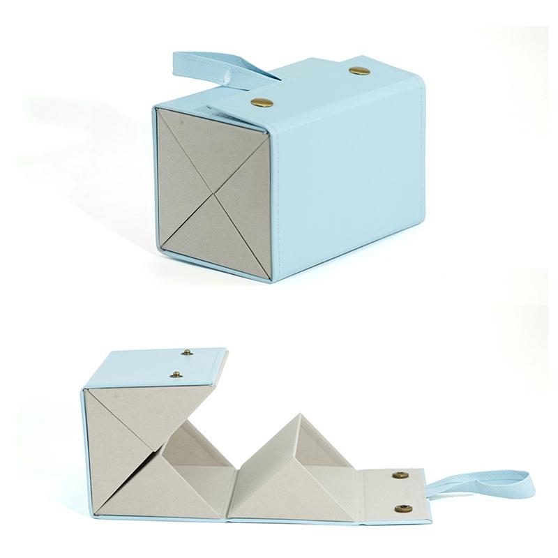 1Pc 2/3/4/5/6 Slots Foldable Eyeglasses Holder Storage Box Sunglasses Case Glasses Organizer Portable Glasses Case