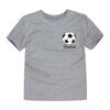 Boys Girls T Shirt Football for Kids Toddler 2 to 4 6 7 8 9 10 11 12 13 14 Years 100% Cotton Short Sleeve Tshirt Summer Clothes
