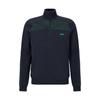BOSE Two-Tone Stripe Half-Zip Knit 50471806_403
