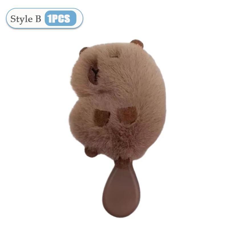 Capybara Air Cushion Comb Kapibala Head Massage Airbag Comb Anti-Static Portable Travel Girl Hair Combs Styling Tool