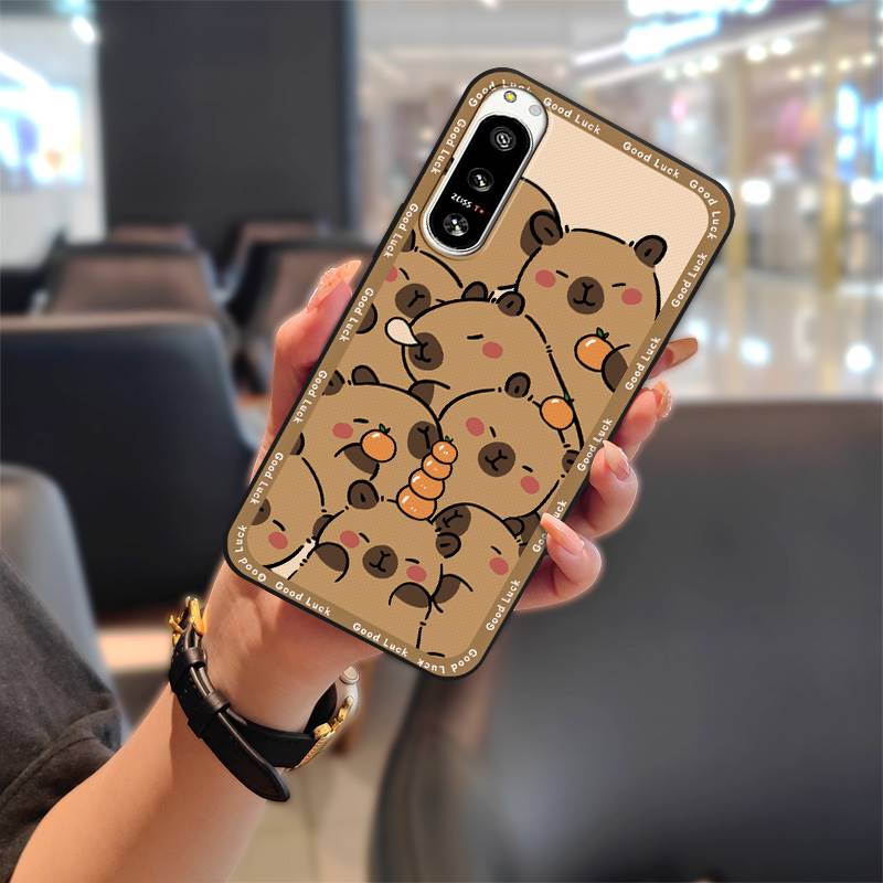 Graffiti Fashion Design Phone Case For Sony Xperia5 IV Anti-dust Protective Anti-knock Dirt-resistant Cartoon Back Cover