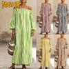 Women's Fashion Summer Spring Long Sleeve  Casual Dresses