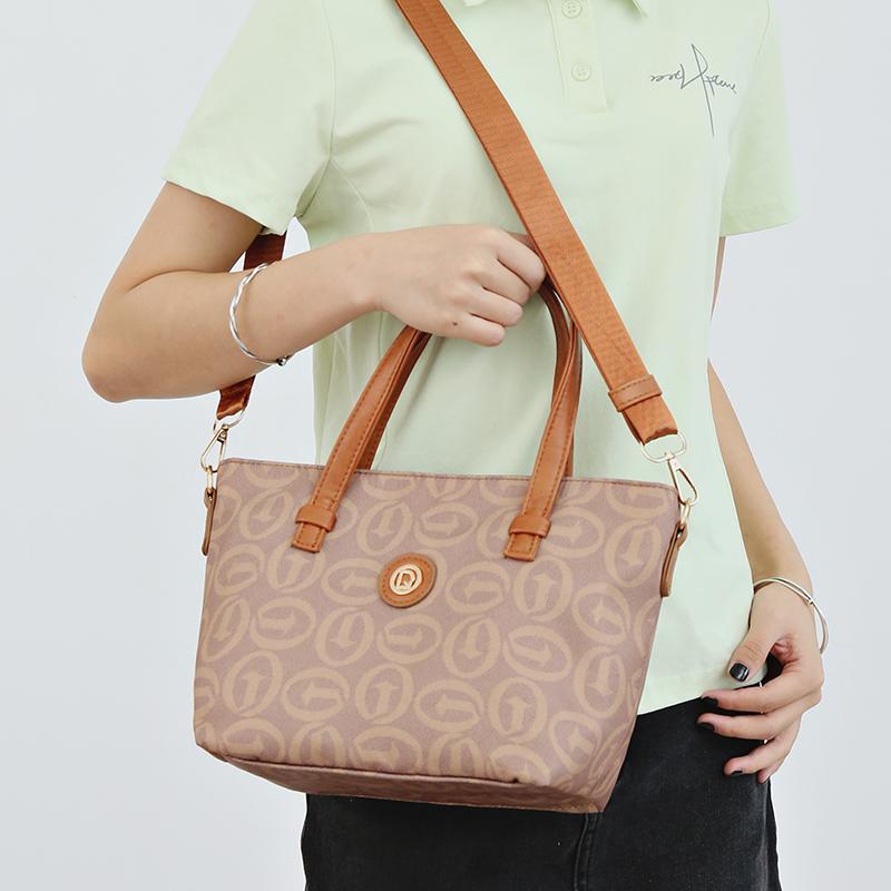 Commuter Retro Large Capacity Tote Bag Print Women's Crossbody Handbag