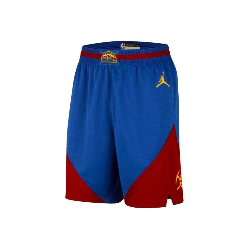 Jordan Denver Nuggets Statement Edition Dri FIT NBA Swingman Basketball Shorts Men s DO9428-495 M