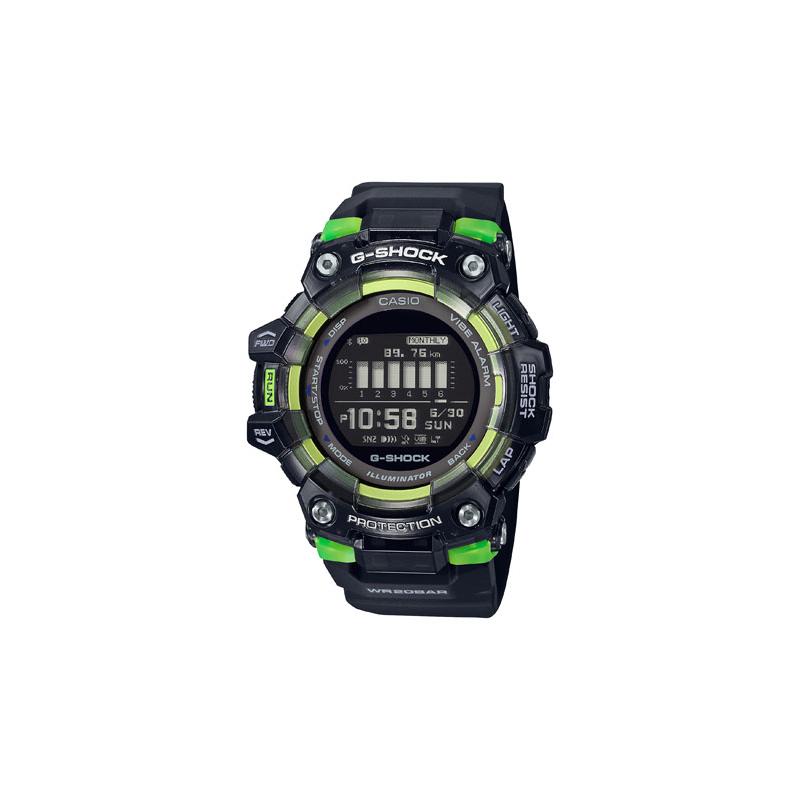 

Casio G-SHOCK Series Fashionable Street Cool Advanced Bluetooth Smart Connection Outdoor Recommendation Quartz Movement Resin Strap GBD-100SM-1PRD чёрный