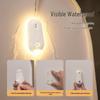 Automatic Purple Light Toilet Sterilization Lamp - Waterproof, Soft Night Light with Sensing Auto-On and Easy Installation.