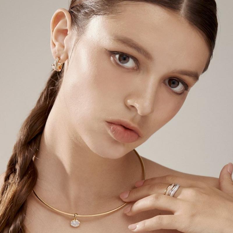 Tani by Minetani Nova Oval Choker Ms2n327p