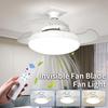 Unsichtbarer Lüfterflügel Lüfterleuchte Multifunktionale E27 Deckenventilatorlampe Wohnzimmer Windgeschwindigkeit Einstellbar Intelligente Beleuchtung Leuchten