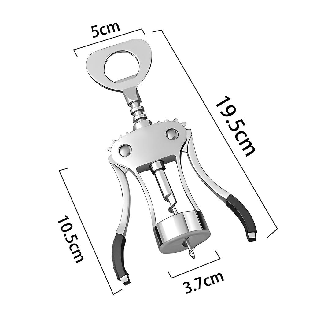 Vývrtka na víno Otvírák na víno Zinková slitina nerezové oceli Spirálová vývrtka Kuchyňské potřeby Vinné náčiní