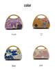 2025 Women's Embroidered Straw Sequin Handbag for Summer Outings and Picnics