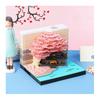Paper Crafts Dropshipping Custom 3D Memo Pads Sticky Notes City Notepad Luxury Customize Logo Novelty Gift Items