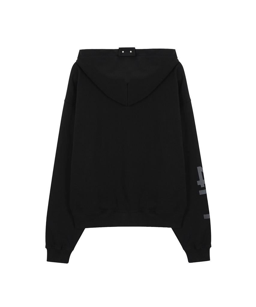 41Pray Midnight Horse Zip-Up Hoodie / Black
