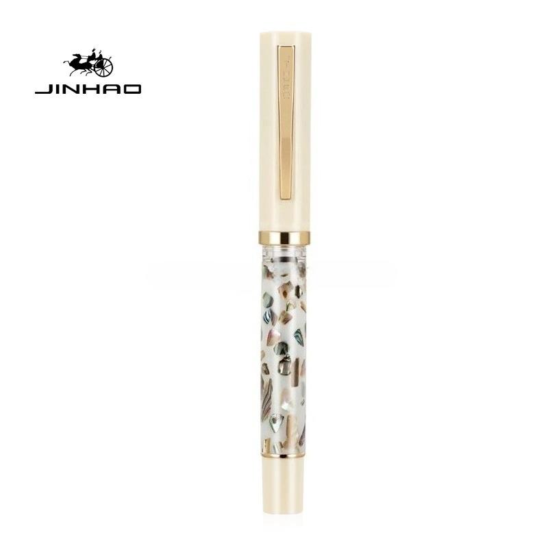 JINHAO 58 Pryskyřičné plnicí pero Luxusní hrot F EF Psací inkoustové pero Elegantní kaligrafické inkoustové pero Kancelářské školní potřeby Papírnictví