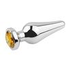 Metal Anal Sex Toys Trainer Jeweled Ass Anus Butt Plugs Anal Plug Butplug Aluminum Alloy Prostate Massage Unisex Sex Toy