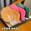 High quality versatile washed face small baseball cap khaki letter embroidered soft top cap