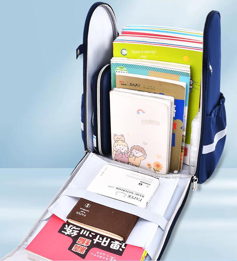 Rucsac de Mare Capacitate cu Protecție pentru Coloană Vertebrală pentru Băieți și Fete, Clasele 1-6, Vârste 6-12