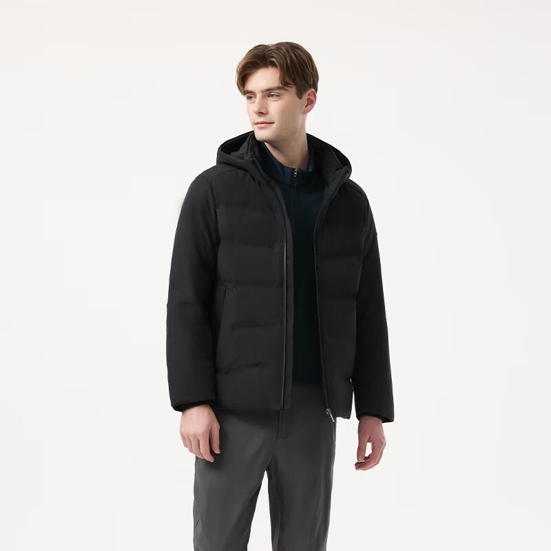 Men's Detachable Hood Down Jacket