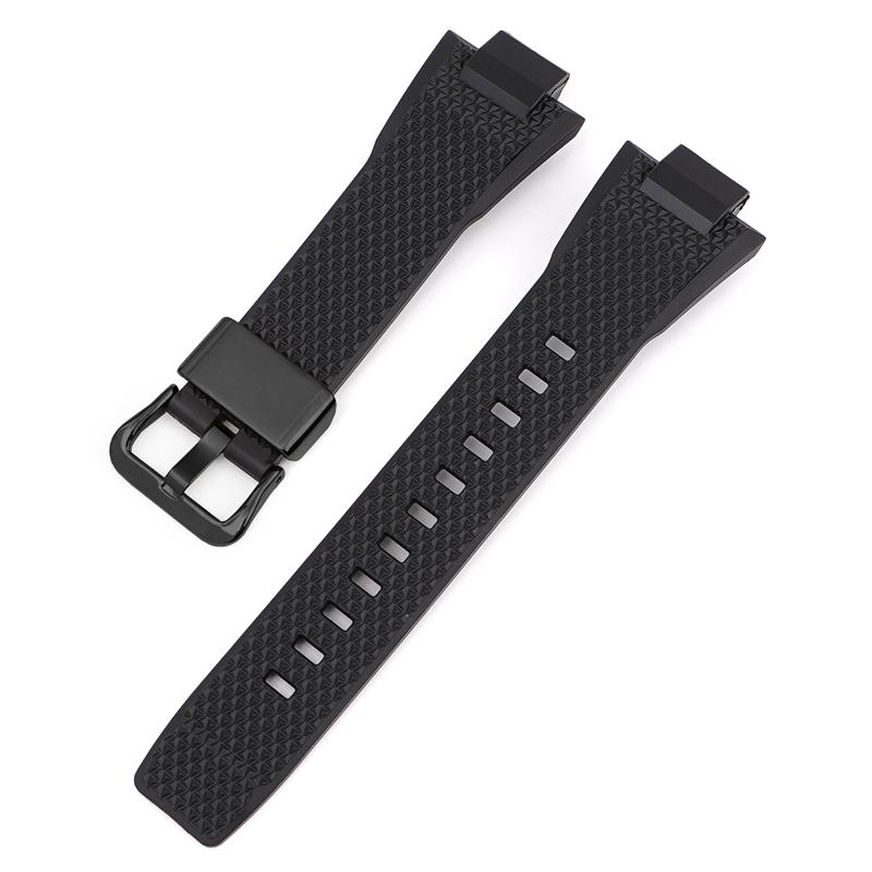Watch Accessories For Casio G-SHOCK GST-B400 Series Resin Strap Men's Sports Waterproof Rubber Replacement Watchband Bracelet