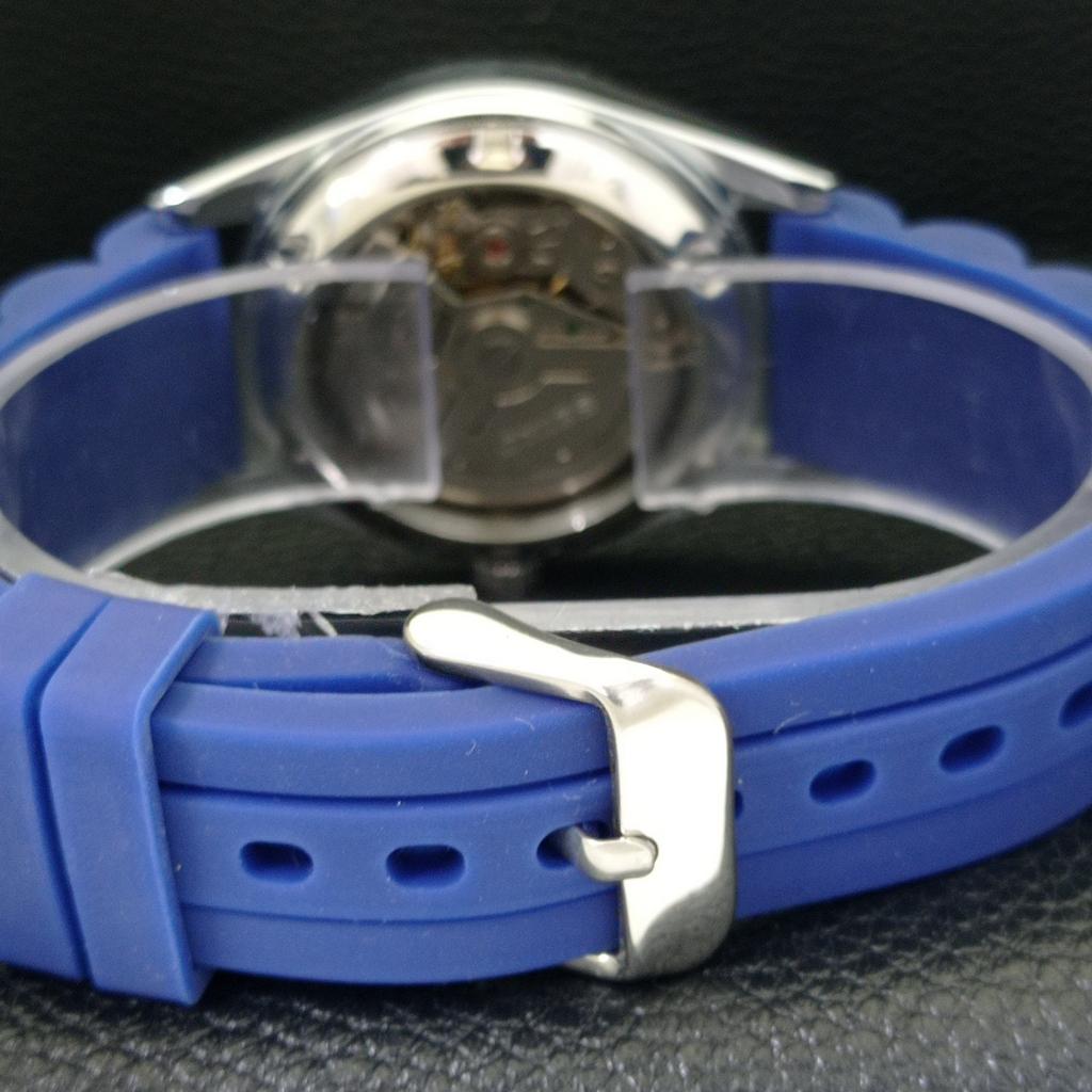 VINTAGE REFURBISHED SEIKO 5 AUTOMATIC 6309A JAPAN MENS BLUE DIAL WATCH a440831-4