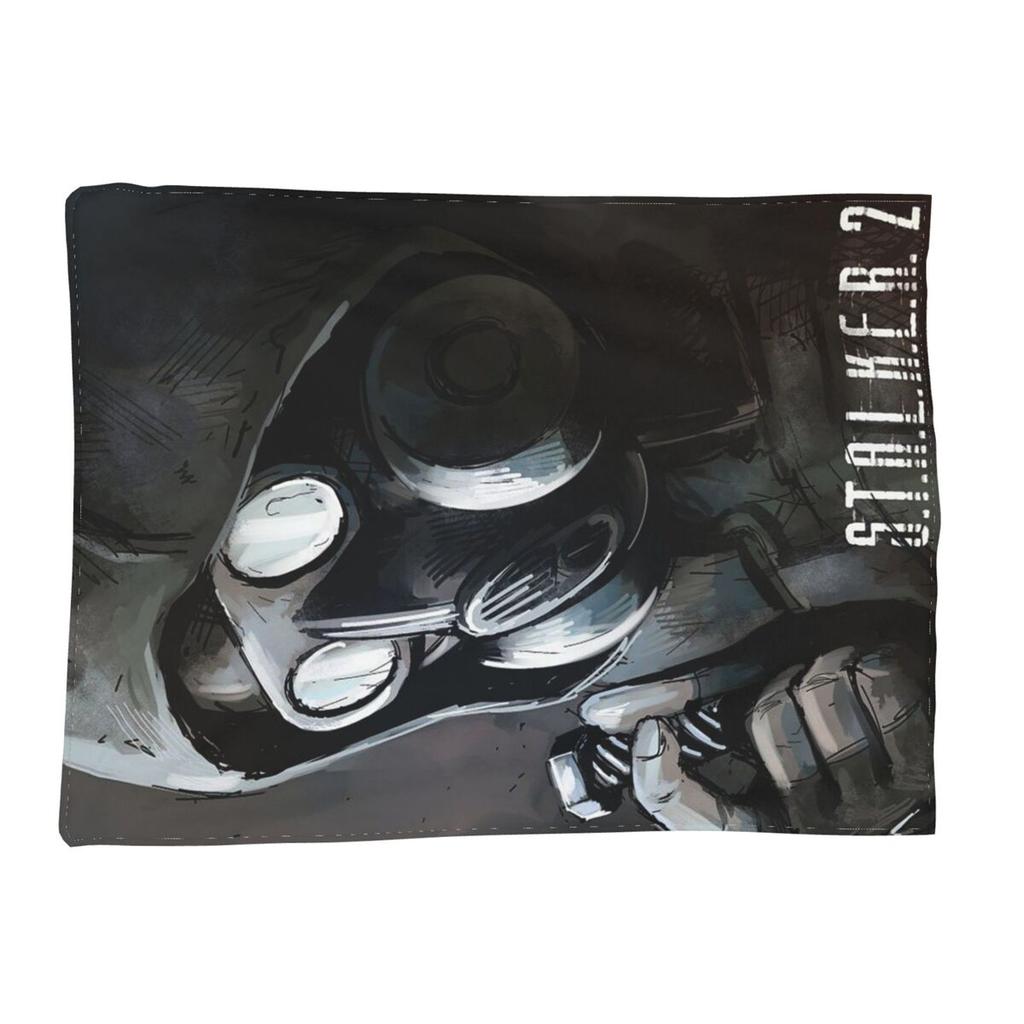 STALKER 2 Heart Of Chernobyl Blankets Soft Warm Flannel Throw Blanket Bedspread for Bed Living room Picnic Travel Home Sofa