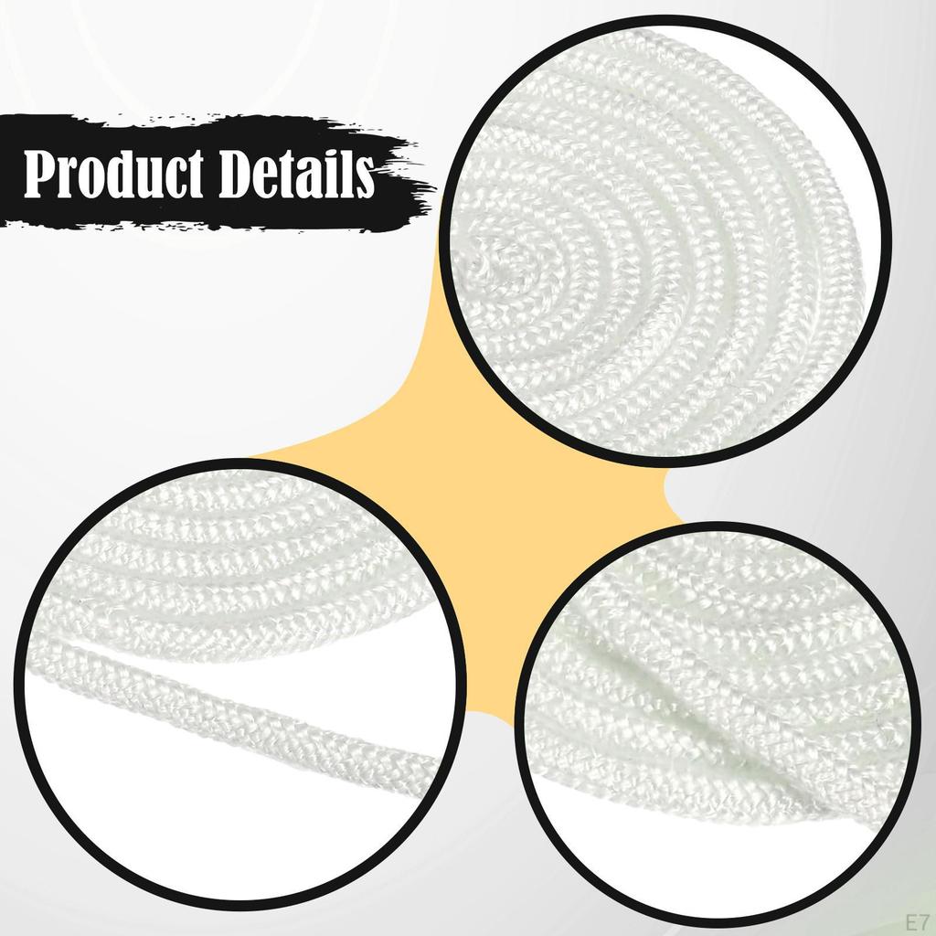 Door Seal, High Temperature Resistant, 4 Meter Rope, Fiberglass Seal