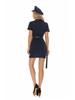 Halloween Sexy Policewoman Cosplay Costume Set - Adult Nightclub Uniform