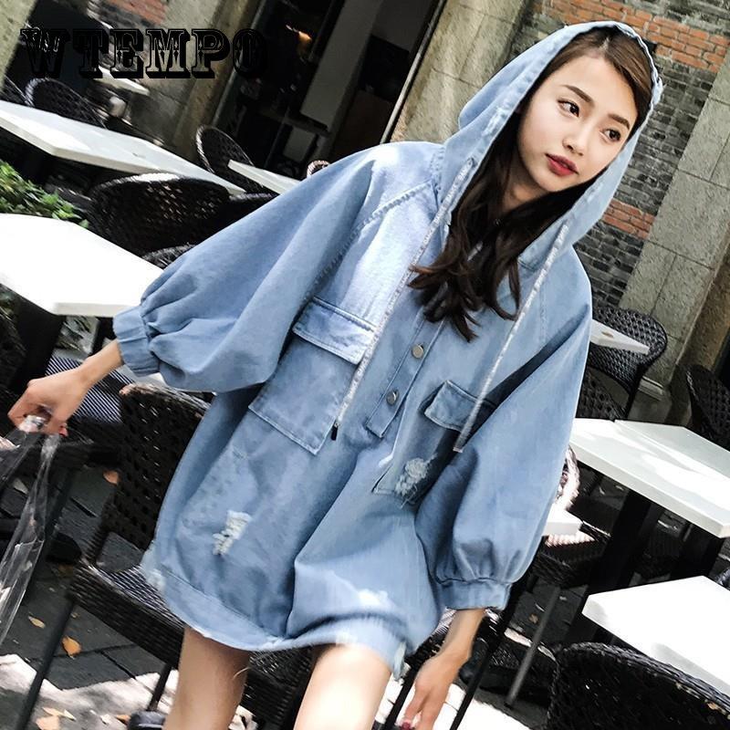 

Топ с капюшоном, весенне-осенний свитер, женский хлопковый свитшот, теплый дикий большой размер с длинными рукавами