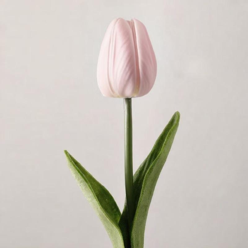 5/10 st Konstgjorda Blommor Trädgårdstulpaner Äkta Känsla Blommor Tulpanbukett Dekor Bröllop för Jul Godis Bröllop Födelsedag