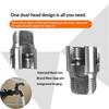 1 Set Electric Drill Pipe Threading Device Integrated Water Pipe Thread Opener PPR Thread Repair Tool For 1/2 3/4 Plumbing