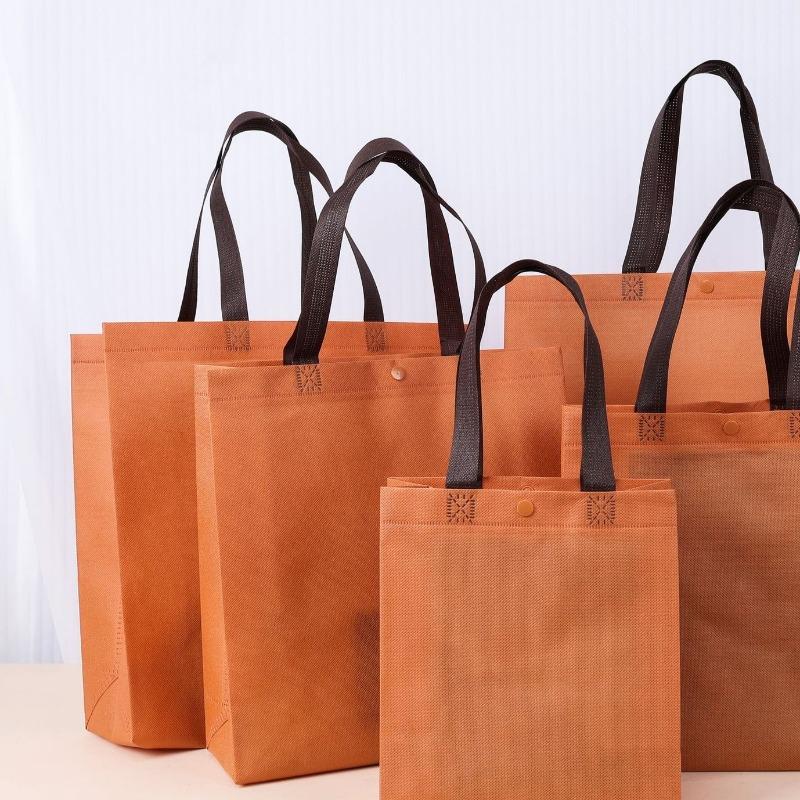 Vertical Version Non-woven Shopping Sack Reusable Portable Bag Large Capacity Tote Pockets Used for Shoe Boxes Clothes Books Gift Packag Storage Pouch